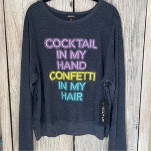 Wildfox cocktail sweatshirt